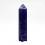 Purple Fluorite Gemstone Tower - RPO517