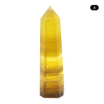 Yellow Fluorite Gemstone Tower - RPO518