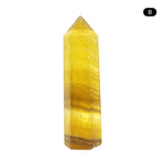 Yellow Fluorite Gemstone Tower - RPO518