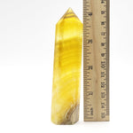 Yellow Fluorite Gemstone Tower - RPO518