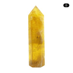 Yellow Fluorite Gemstone Tower - RPO518
