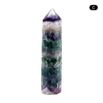 Rainbow Fluorite Gemstone Tower - RPO519