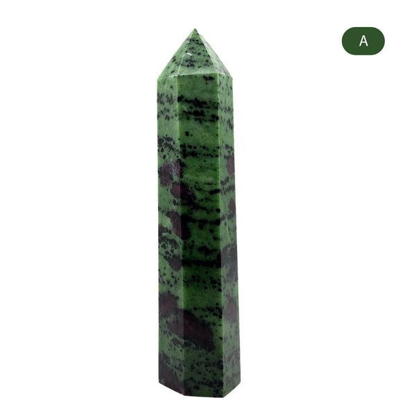 Ruby Zoisite Crystal Tower - RPO521
