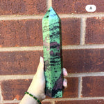 Ruby Zoisite Crystal Tower - RPO521