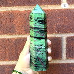 Ruby Zoisite Crystal Tower - RPO521