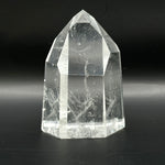 Natural Clear Quartz Crystal Point Tower Brazil Healing Meditation Energy Stone Home Decor Collectible - RPO532