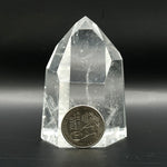 Natural Clear Quartz Crystal Point Tower Brazil Healing Meditation Energy Stone Home Decor Collectible - RPO532