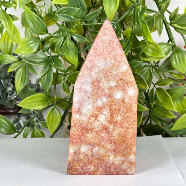 Pink Amethyst Gemstone Tower - RPO542
