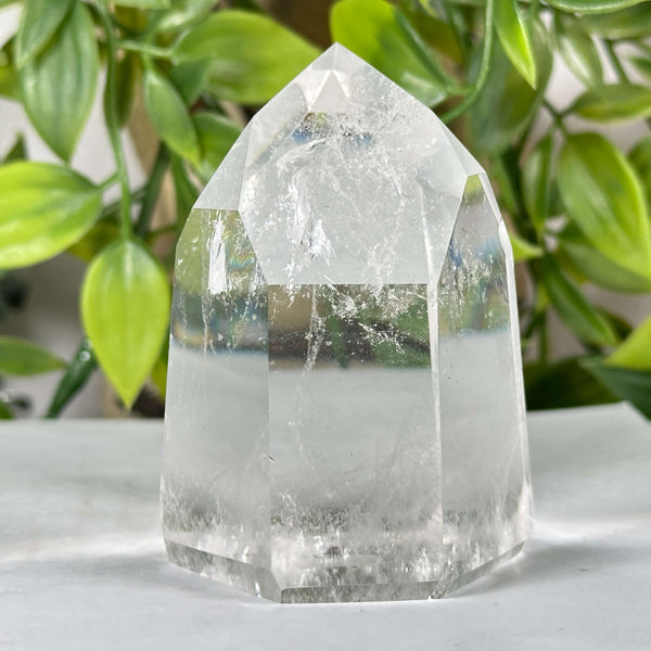 Clear Quartz Display Piece Brazilian Crystal Point - RPO544