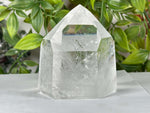 Natural Clear Quartz Crystal Tower Polished Brazilian Point - RPO545