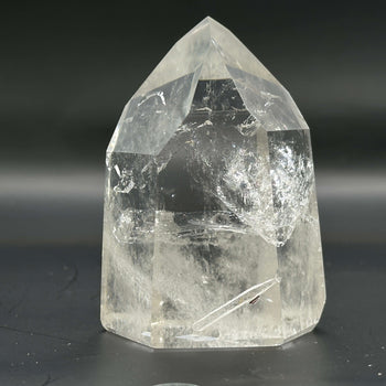 Natural Clear Quartz Tower Brazilian Polished Crystal Point - RPO546