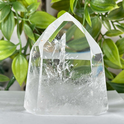 Natural Brazilian Clear Quartz Point Collector’s Crystal Specimen - RPO552