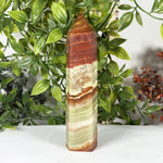 Green Onyx Gemstone Tower -  RPO562