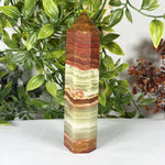 Green Onyx Gemstone Tower - RPO563
