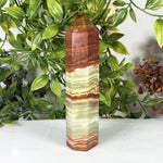 Green Onyx Gemstone Tower - RPO563