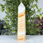 Orange Calcite Gemstone Tower - RPO565