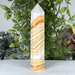 Orange Calcite Gemstone Tower - RPO565