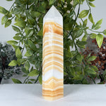 Orange Calcite Gemstone Tower - RPO565