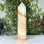 Orange Calcite Gemstone Tower - RPO565