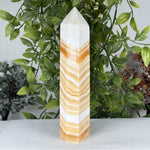 Orange Calcite Gemstone Tower - RPO565