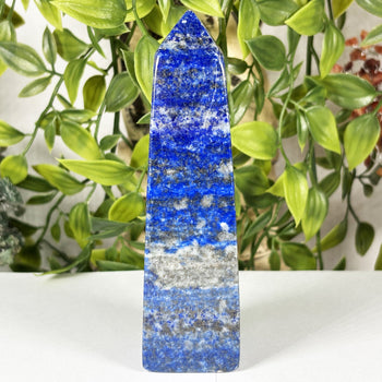 Natural Lapis Lazuli Crystal Tower - Gem Avenue Retail