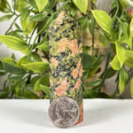 Unakite Gemstone Tower Point - RPO584