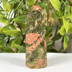 Unakite Gemstone Tower Point - RPO586