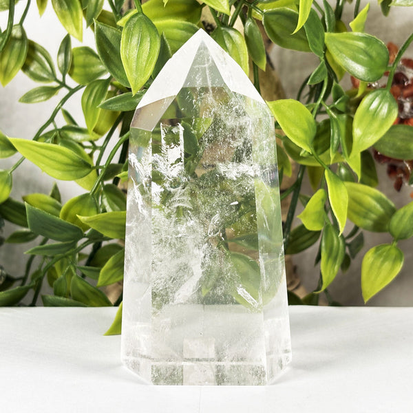 Clear Quartz Crystal Point - Gem Avenue Retail