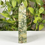 Rainforest Jasper Gemstone Tower Point - RPO583