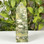 Rainforest Jasper Gemstone Tower Point - RPO583