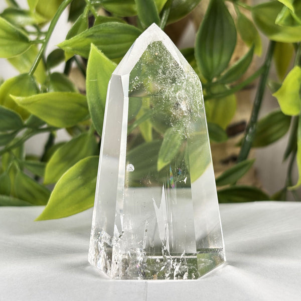 Clear Quartz Gemstone Point - RPO596