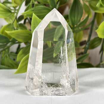 Clear Quartz Gemstone Point - RPO597