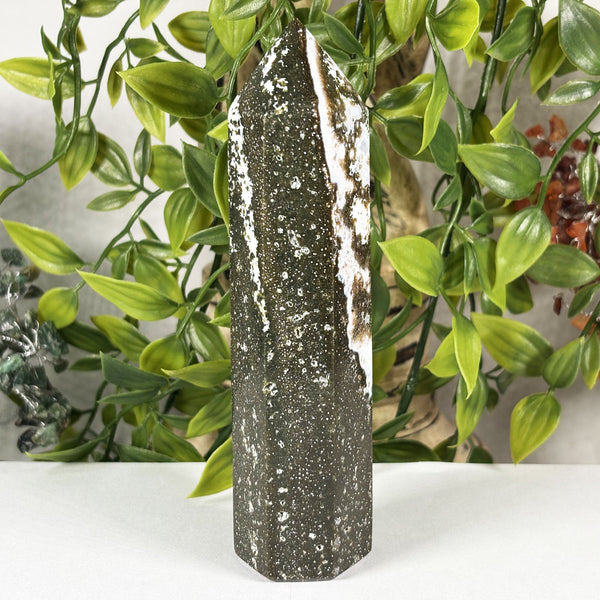 Sea Jasper Gemstone Tower Point - RPO598