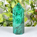 Malachite Gemstone Tower Point - RPO600