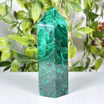 Malachite Gemstone Tower Point - RPO600