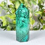 Malachite Gemstone Tower Point - RPO600