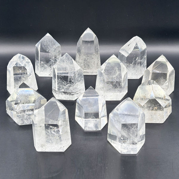 Clear Quartz Gemstone Point - Gem Avenue Wholesale
