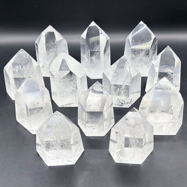 Clear Quartz Gemstone Point - Gem Avenue Wholesale