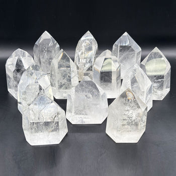 Clear Quartz Gemstone Point - Gem Avenue Wholesale