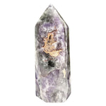 Chevron Amethyst Gemstone Tower  - RPO605