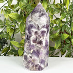 Chevron Amethyst Gemstone Tower  - RPO605
