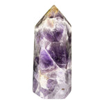 Chevron Amethyst Gemstone Tower - RPO606