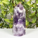 Chevron Amethyst Gemstone Tower - RPO606