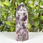 Chevron Amethyst Gemstone Tower - RPO607