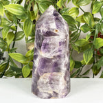 Chevron Amethyst Gemstone Tower - RPO607