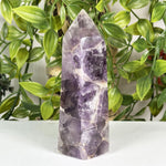 Chevron Amethyst Gemstone Tower - RPO607