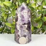 Chevron Amethyst Gemstone Tower - RPO607
