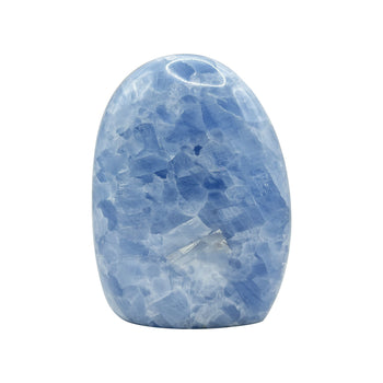 Natural Polished Blue Celestite Freeform - Gem Avenue