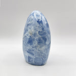 4.5 Inches Natural Self-Standing Polished Blue Celestite Freeform from Madagascar Calming Crystal for Healing & Display