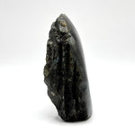 Natural Polished Labradorite Freeform Crystal with Blue & Gold Flash for Healing, Meditation, and Home Decor - RPS511
